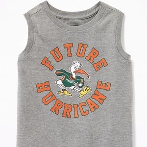 Miami Hurricanes Future Cane Kids Tank